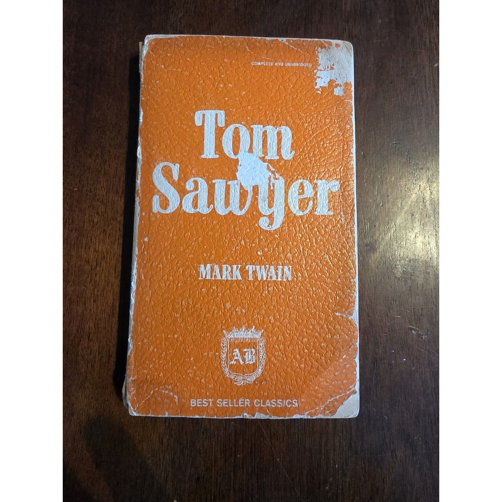 Mark Twain Tom Sawyer Vintage Paperback Award Books Classic Novel Fiction